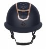 Kask Fair Play QUANTINUM CHIC ROSEGOLD W-V szeroki daszek,  granat